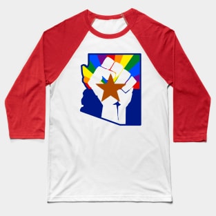 LGBTQ+ Revolution Arizona Baseball T-Shirt